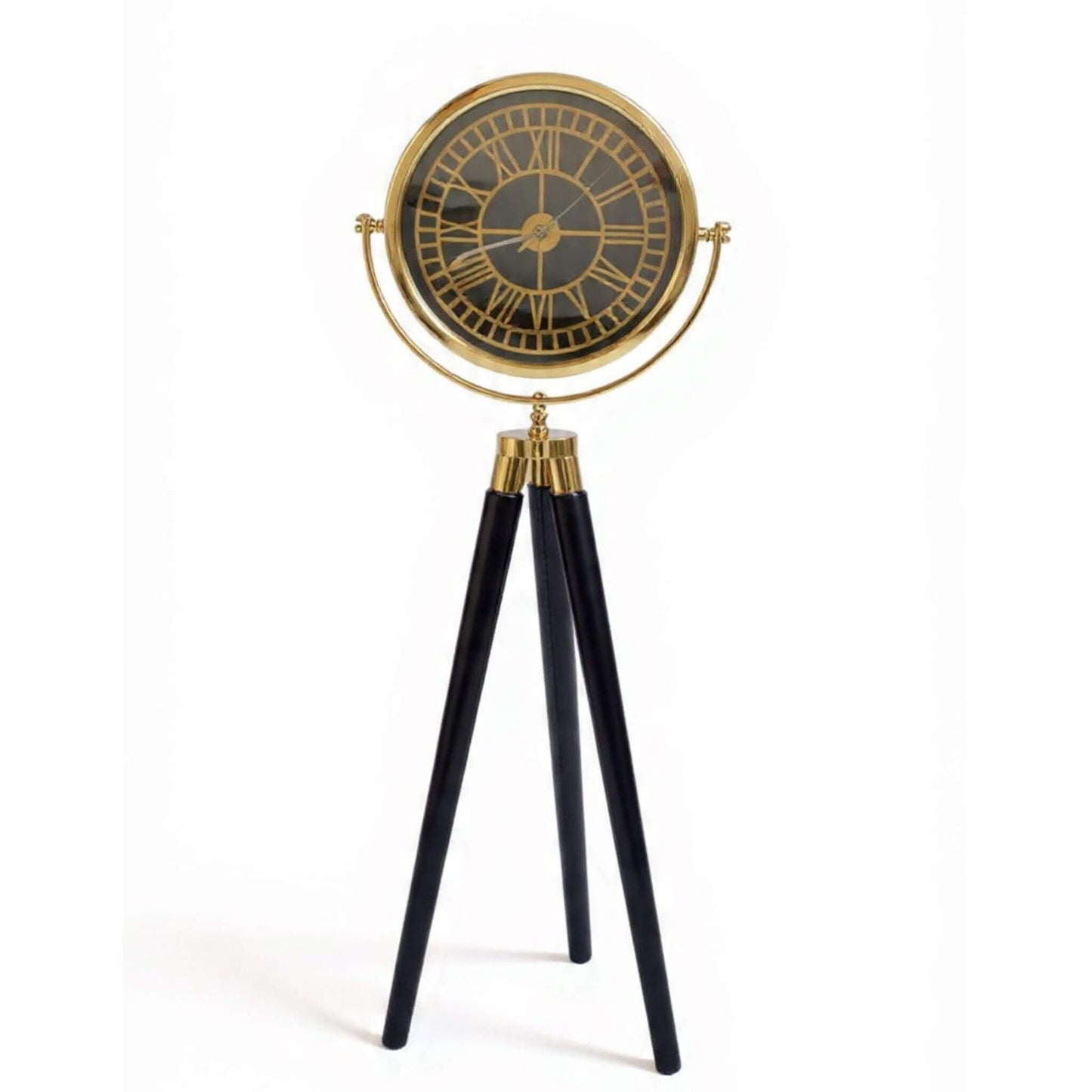 Dekoratif Tripod Ayaklı Saat modellerini incele. Metal Çerçeveli, ahşap ayaklı dekoratif 3 ayaklı saat modellerini ve fiyatlarını incele.