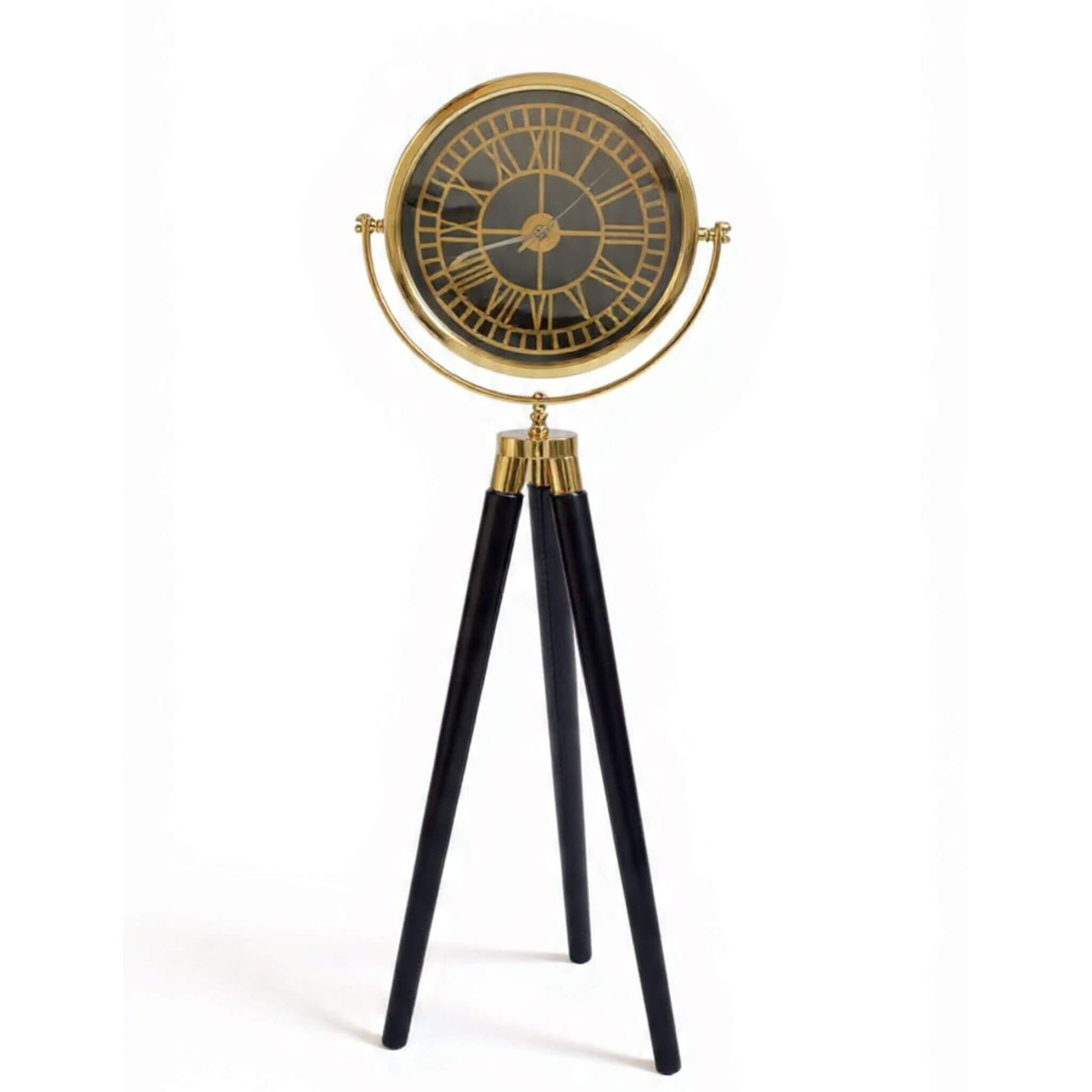 Dekoratif Tripod Ayaklı Saat modellerini incele. Metal Çerçeveli, ahşap ayaklı dekoratif 3 ayaklı saat modellerini ve fiyatlarını incele.