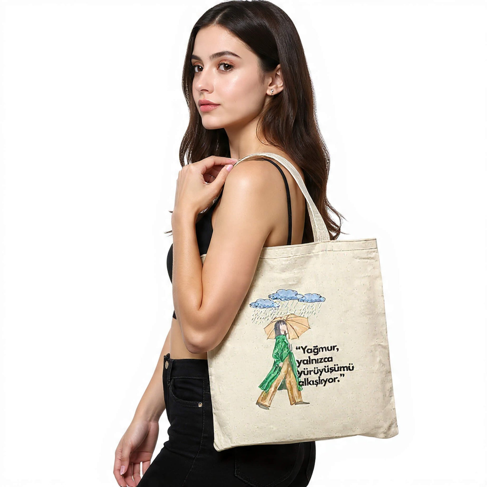 Baskılı bez omuz çantası modellerini incele. %100 Pamuklu, DTF Baskılı, bez ve kanvas çantalar uygun fiyatlarla hepiden.com'da.